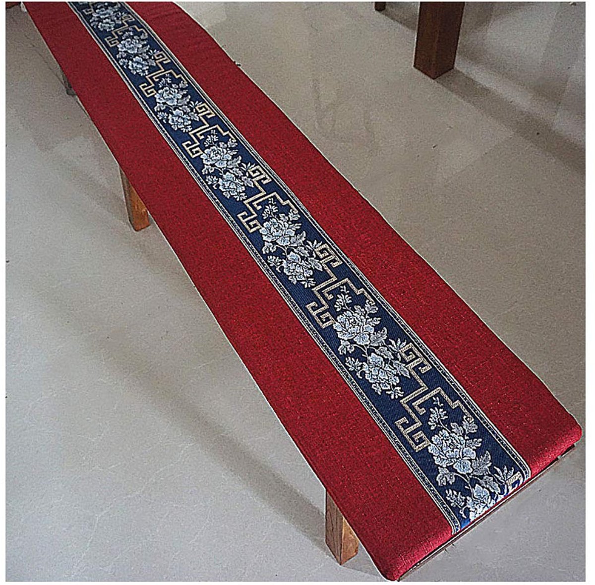 Bankkussen met stropdas bank kussen pad outdoor zachte lange zitmat tuinkussen vervanging pad, voor reizen, schommel, 2 of 3 zits lange stoel tuin bank kussen -kleur 18 180 × 35 cm (71 × 1