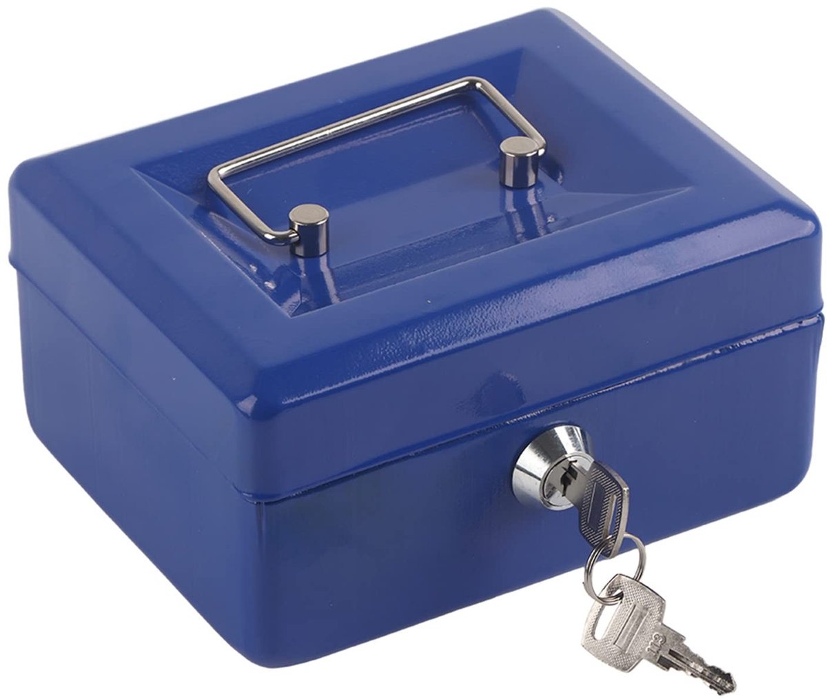 Dailygoods- Beveiligingskassa Brandwerend - Waterdicht - Kluisje met Cijferslot - 6 Compartimenten - Sleutelslot - Handvat - Kluis