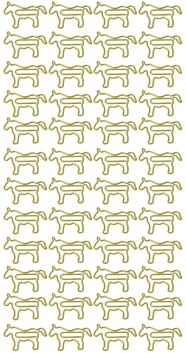 Dailygoods - 100 Stuks Decoratieve Paperclips in Diverse Ontwerpen