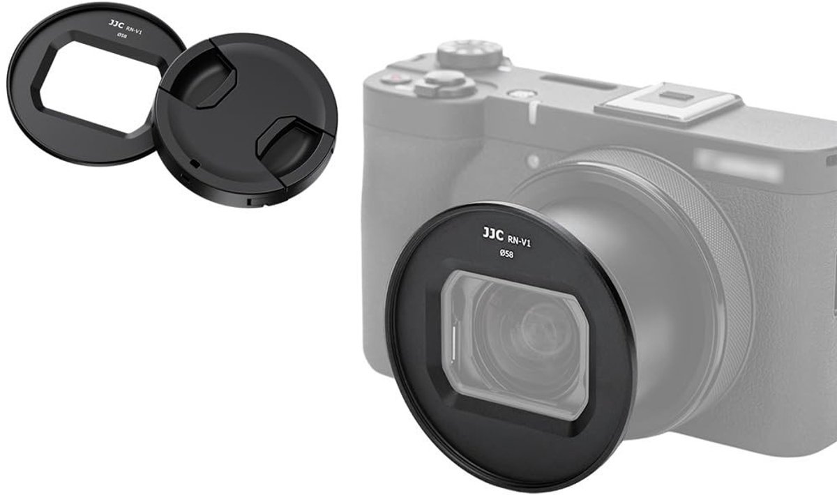 Dailygoods - 3-delige Lenskit voor Digitale Camera met Filteradapter en Lensdop