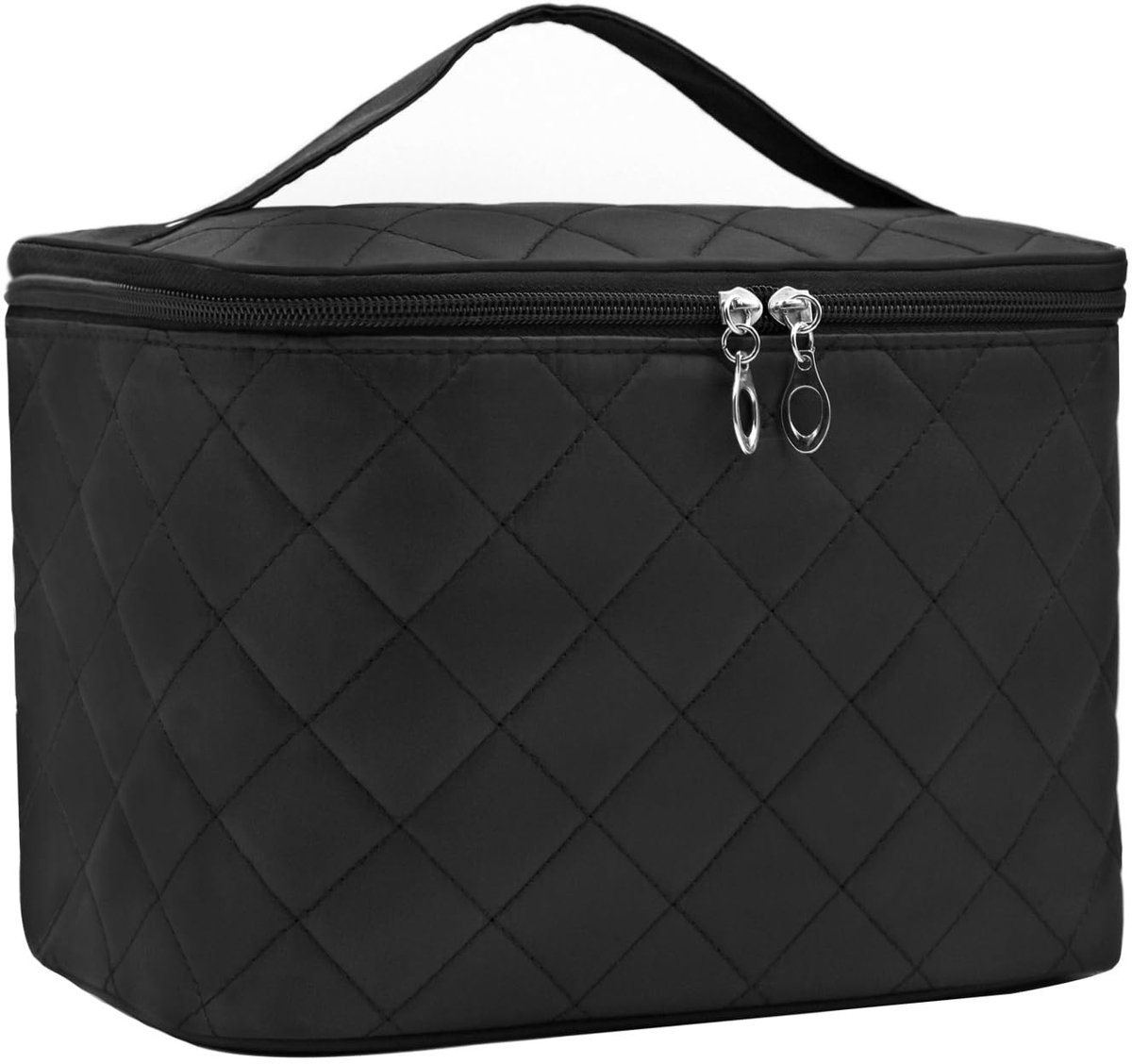 Make-up, organizer, grote uptas, meisjes, wastas, zwart