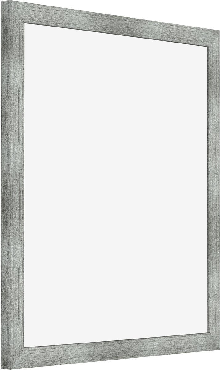 Fotolijst 50x50 cm - MDF - Zilver Antiek - Benno