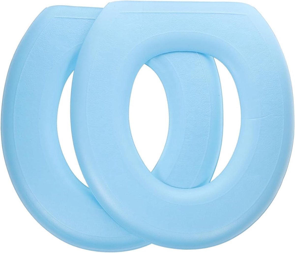 Zachte en Dikke Toiletbril Covers - Wasbare en Herbruikbare Toiletzitting Kussens voor Comfort in de Badkamer