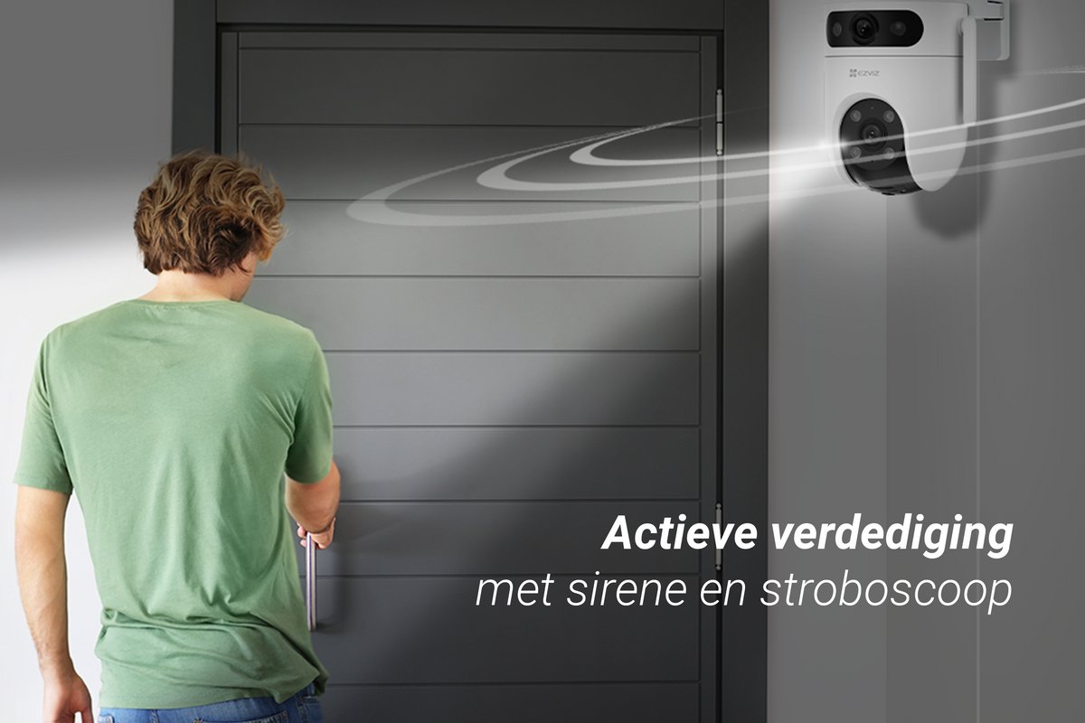 EZVIZ H9C Beveiligingscamera 2K met Pan & Tilt Functie - afbeelding 3
