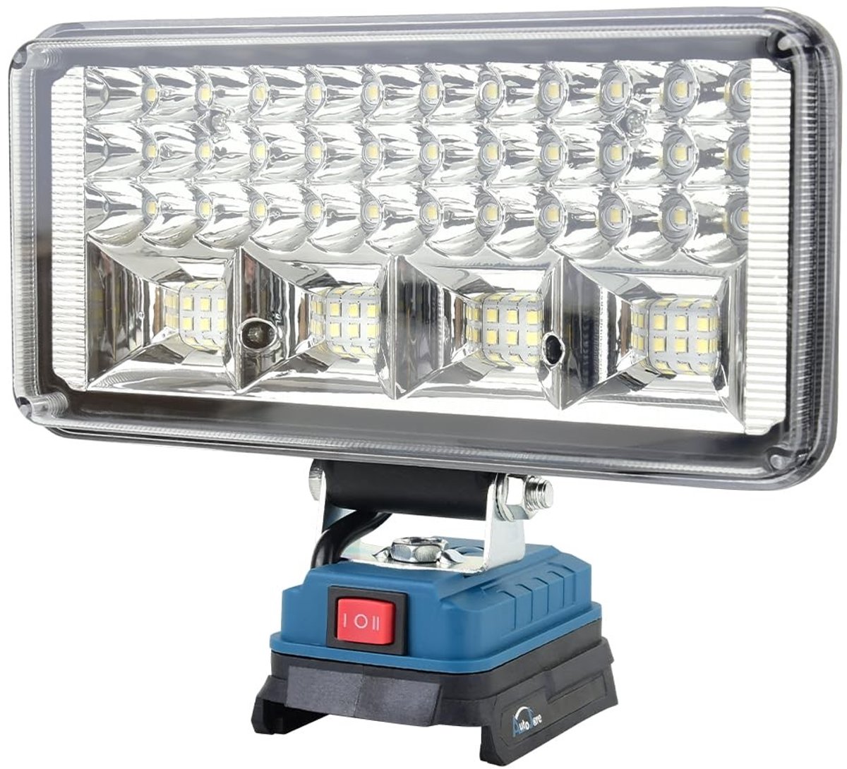 SolidKeus - Draadloze LED Werklamp 90W met 7500 Lumen en 2 USB Oplaadpoorten