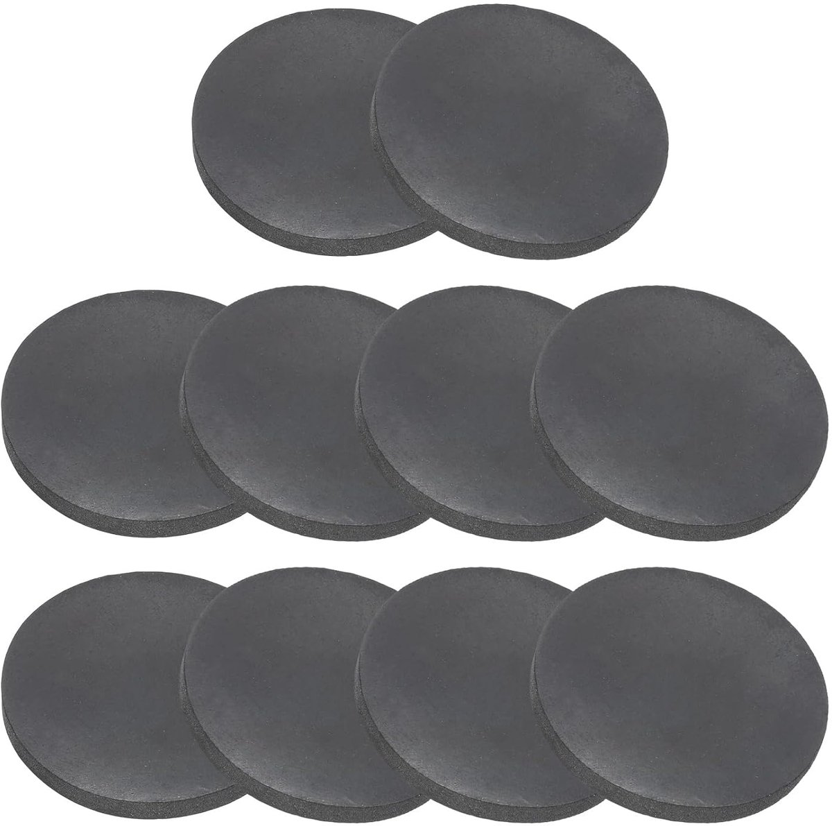 10 stuks rubberen sluitringen, 45 mm x 5 mm (OD x dik), ronde rubberen bussen, afdichtingen, rubberen afdichtingen, afstandshulzen, rubberen afdichting voor huis, auto-accessoires