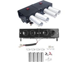 Heater Defogger Auto 4 Gat Verwarming Fan Defroster Defogger 800W 12V