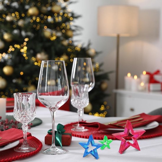 Mallen, 3 Stuks Silicone Kerstmis Star Casting Mallen, Silicone Casting Mallen Ster Casting Mallen, Ster Casting Mallen, Gips Casting Sterren — afbeelding 3