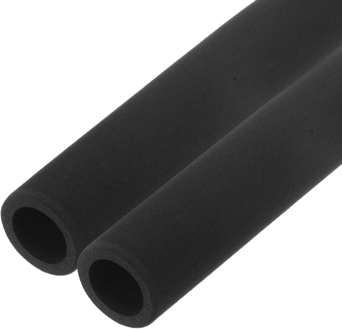 Buisisolatie schuimbuis, 22 mm 7/8 inch ID 32 mm OD 298 mm lengte, zachte flexibele schuimslang pijp schuimisolatie voor handvat grip ondersteuning/gitaarstandaard/dakrekken [zwart]