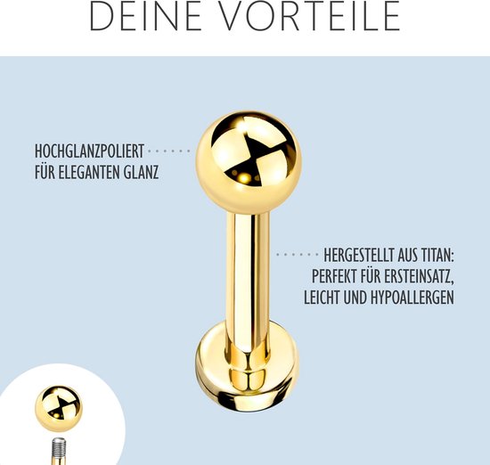 Piercing titanium bal platte basis universele hypoallergene man vrouw conch cyber Dahlia helix oor neus septril haai snake tragus lip — afbeelding 4
