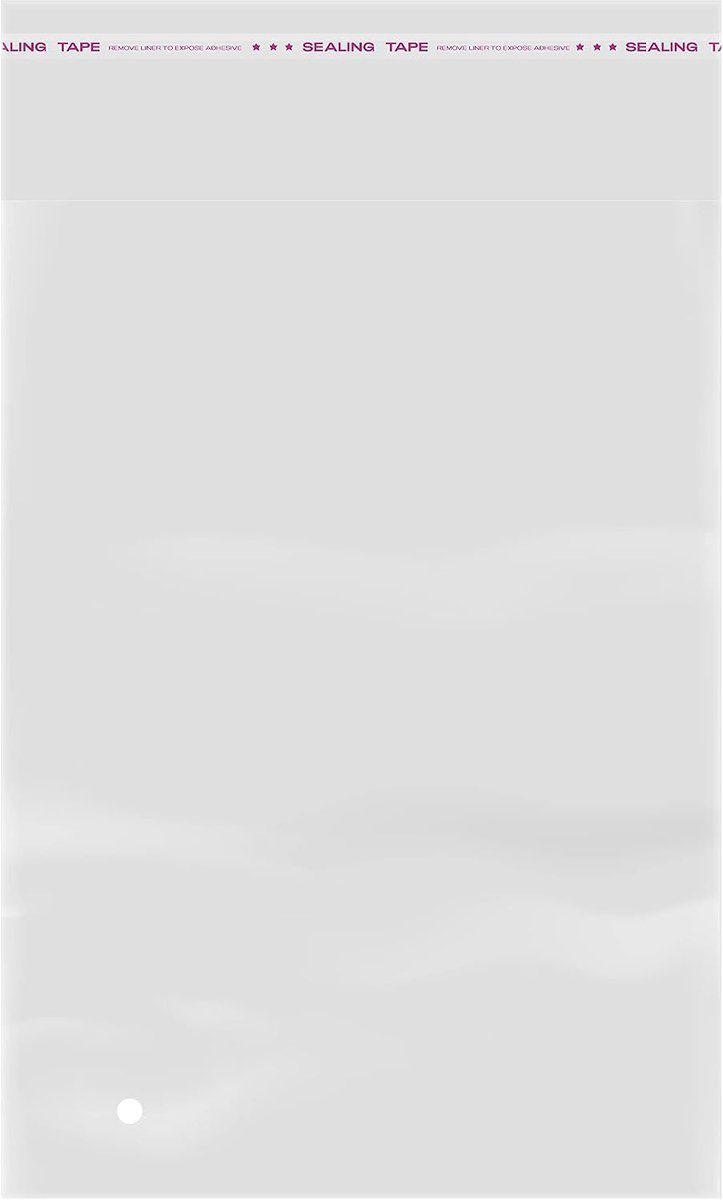 200 stuks transparante plastic zakjes OPP / zelfklevende verpakkingszak voor koekjes, sieraden, snoep (18 x 25 cm)