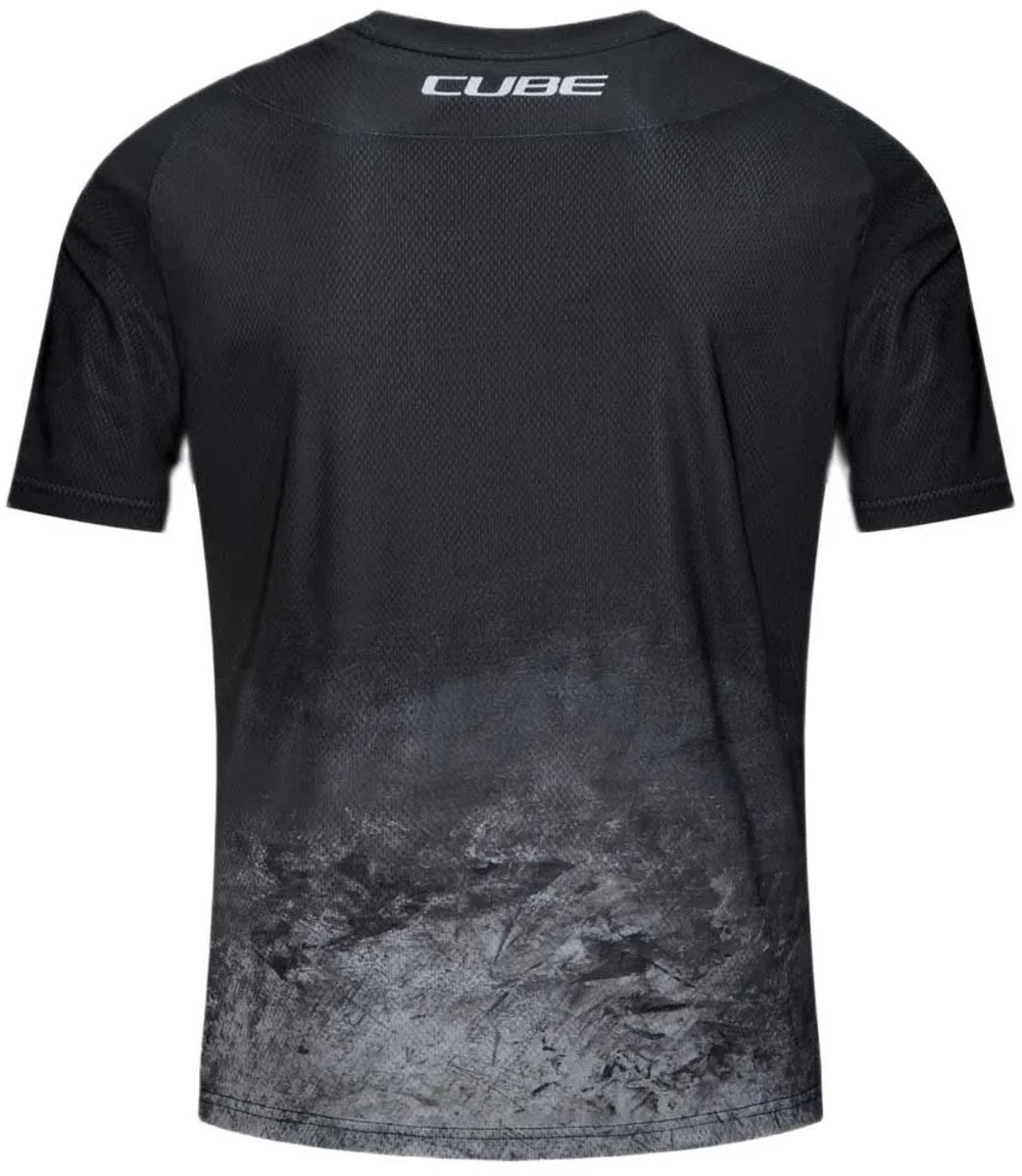 Cube Moonstone Korte Mouw Enduro Trui Zwart M Man