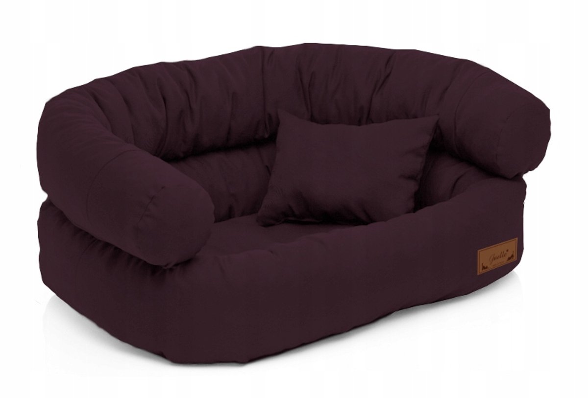 Luxe Hondenmand Stoel 'L' 80x100cm - Zacht Paars - Comfortabel & Wasbaar