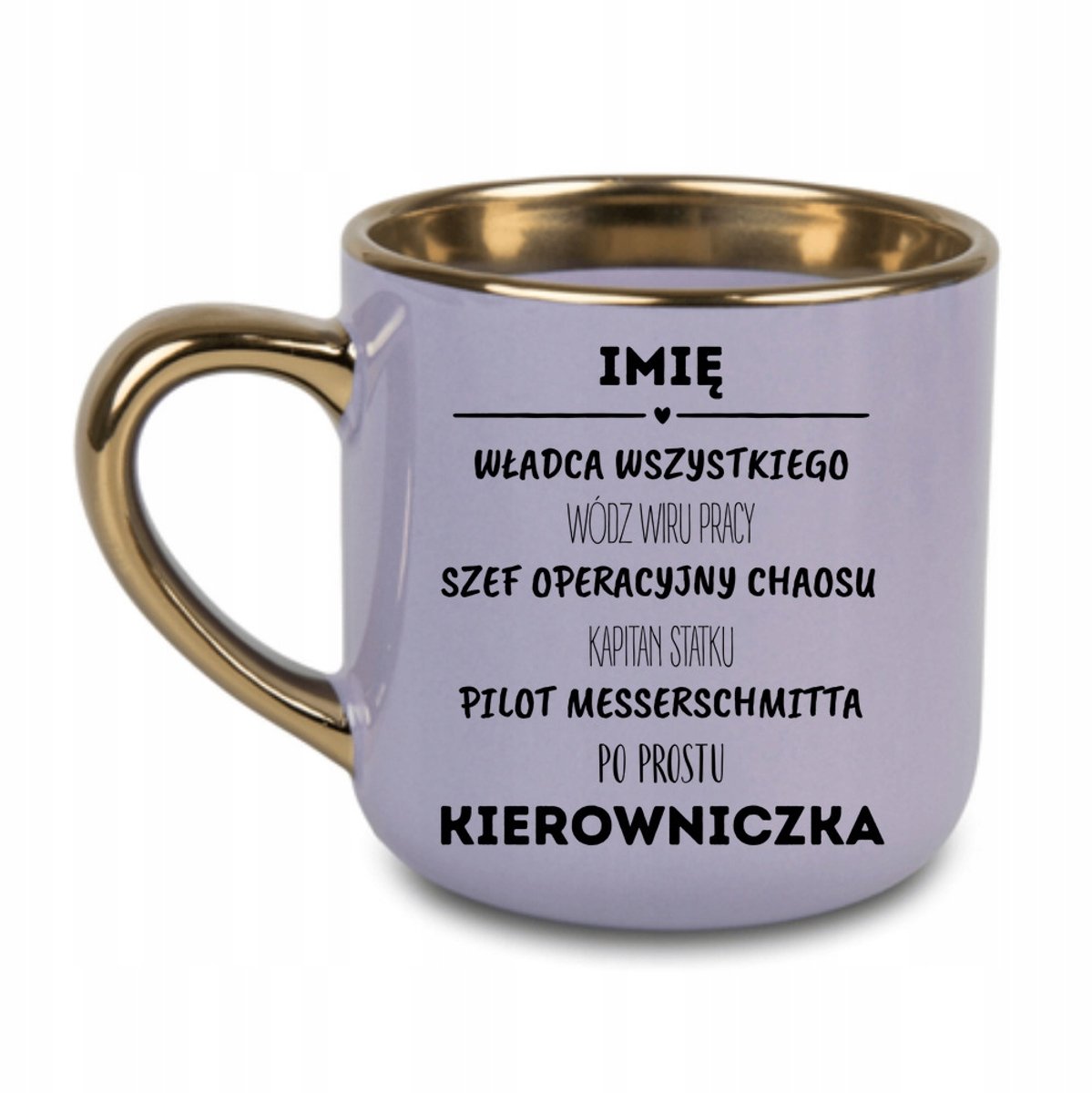 Merkloze Paarse Mok 400 ml - Uniek Cadeau voor Leidinggevenden