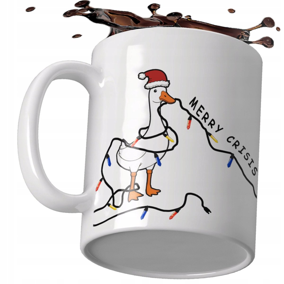 Kerstmok met Gans Pipa - Grappig Cadeau