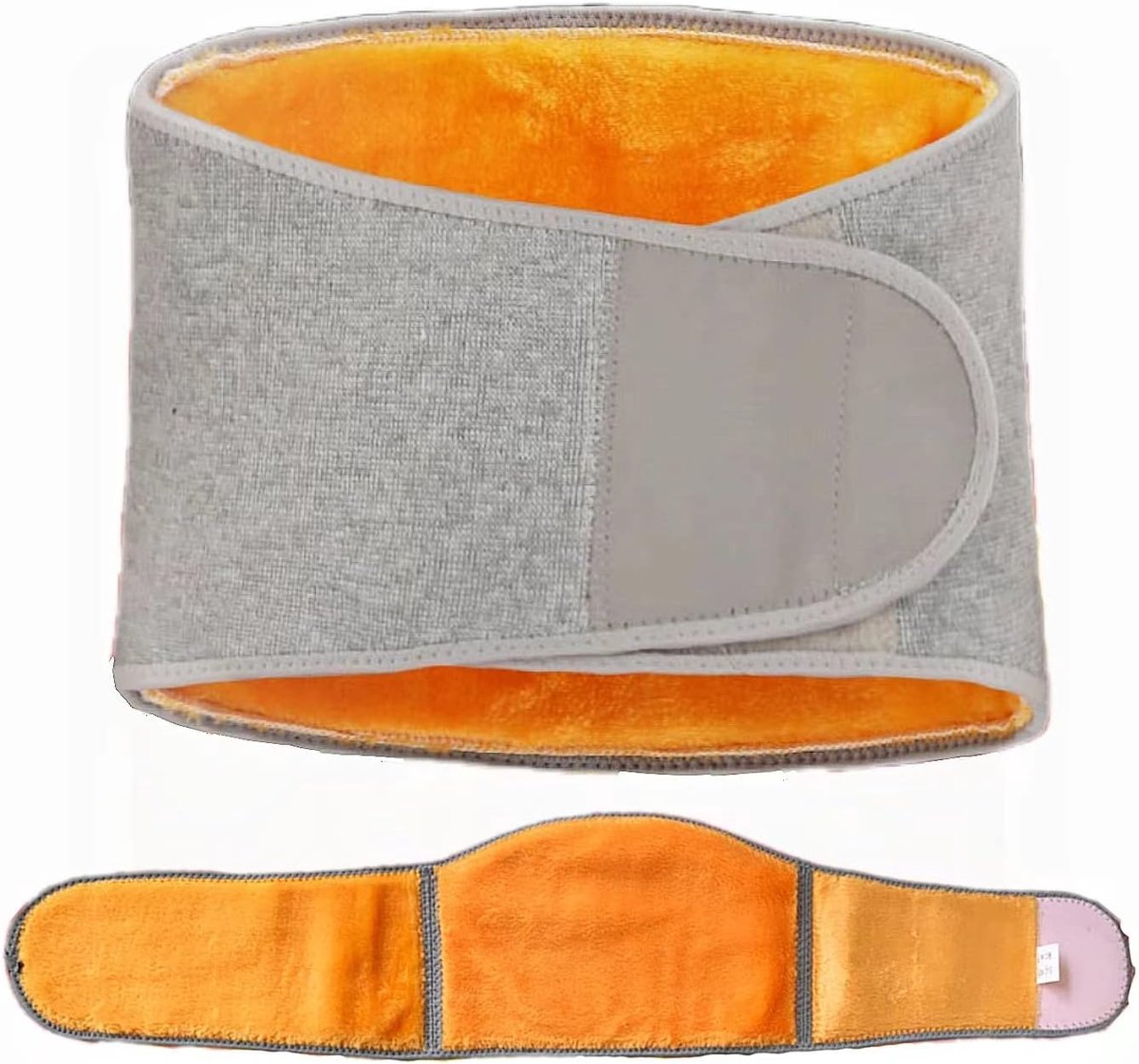 Ondersteuning Riem Warme Taille Ondersteuning Riem Winter Verdikte Thermische Elastische Lendensteun Riem met Aanpassing voor Mannen en Vrouwen -L