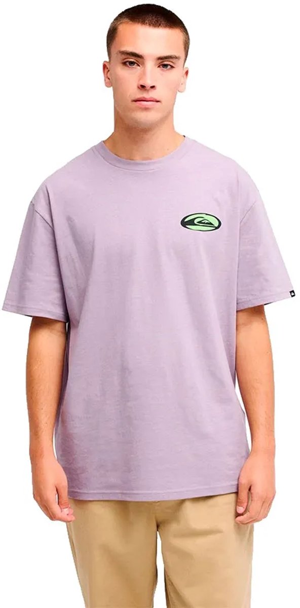 Quiksilver Harbor T-shirt Met Korte Mouwen M Man Paars