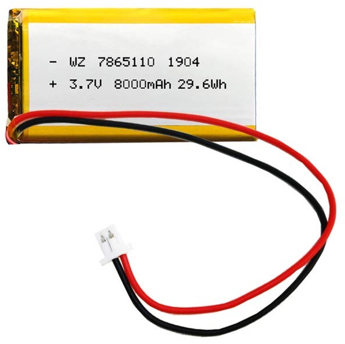 SolidKeus - Lithium Polymer Batterij 8000mAh voor UPS Energieopslag