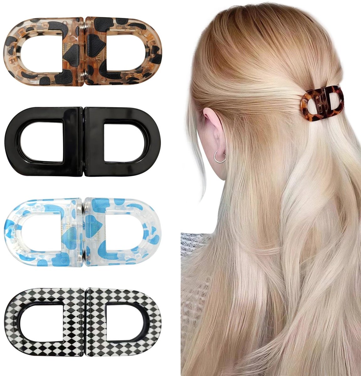 SolidKeus - Magnetische Haarclips met Sterke Grip voor Eenvoudige Styling