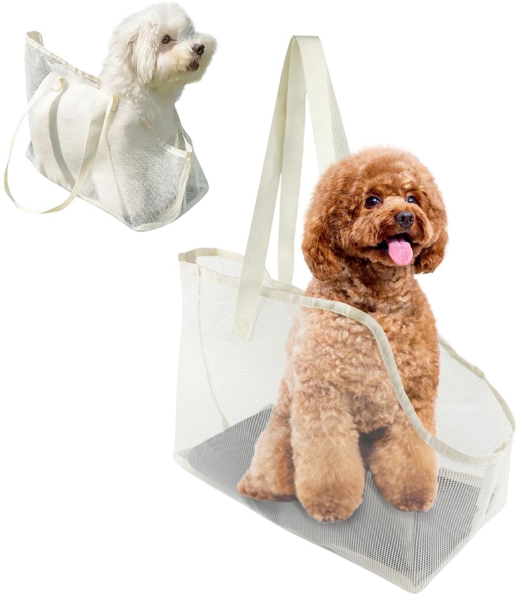 SolidKeus - Ademend Dieren Transporttas voor Kleine Honden en Katten