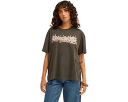 Billabong Hello Sundown T-shirt Met Korte Mouwen Groen,Grijs XS Vrouw