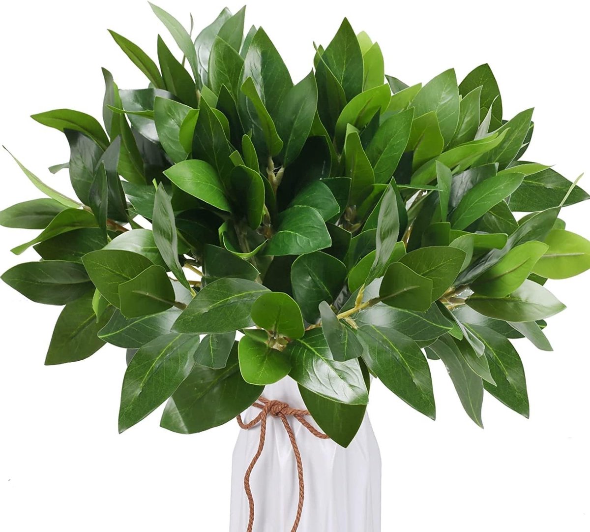 SolidKeus - Set van 6 Kunstplanten met Groene Bladeren