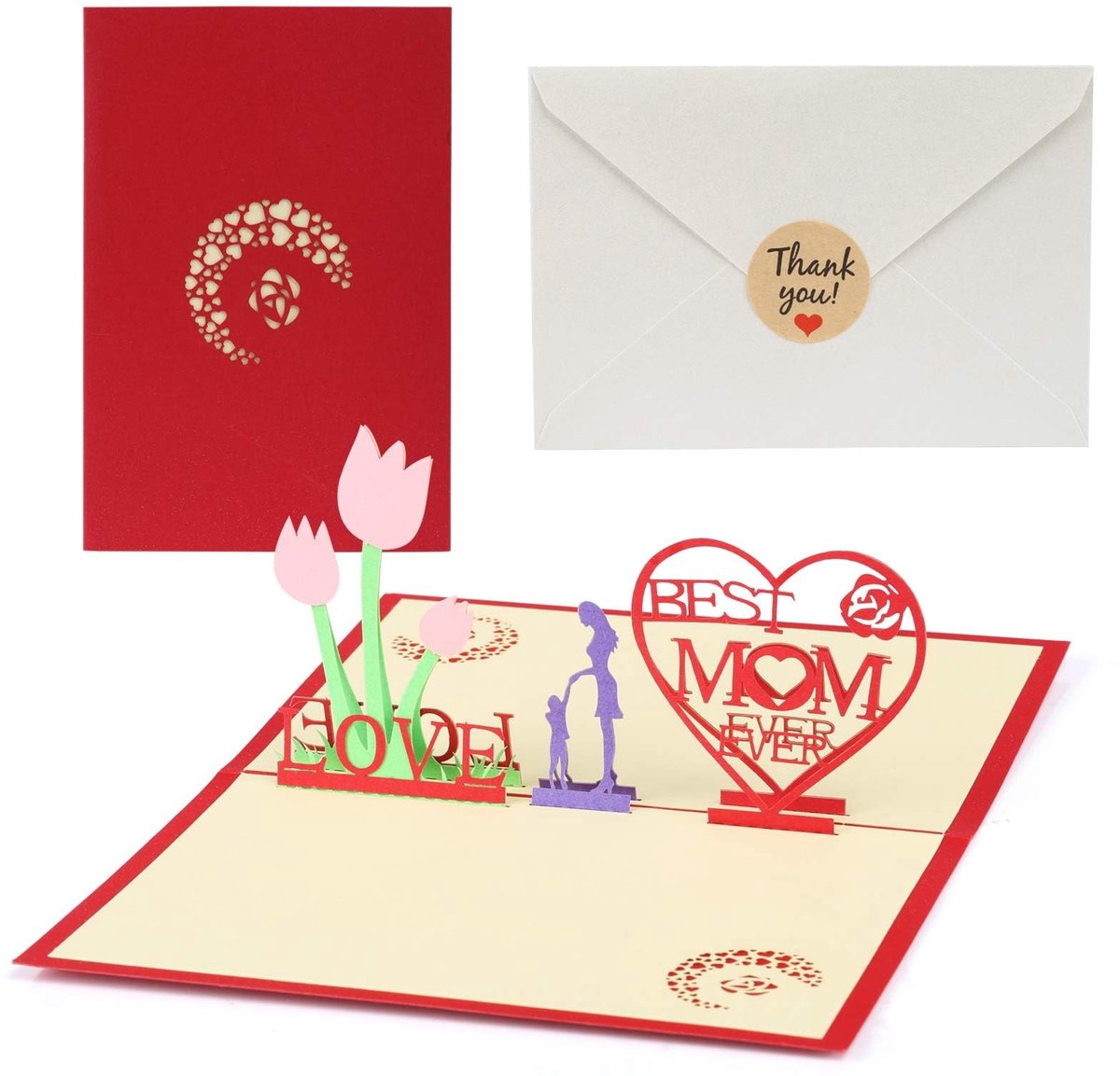 SolidKeus - Set van 24 Eenhoorn Verjaardagsuitnodigingen voor Babyshower