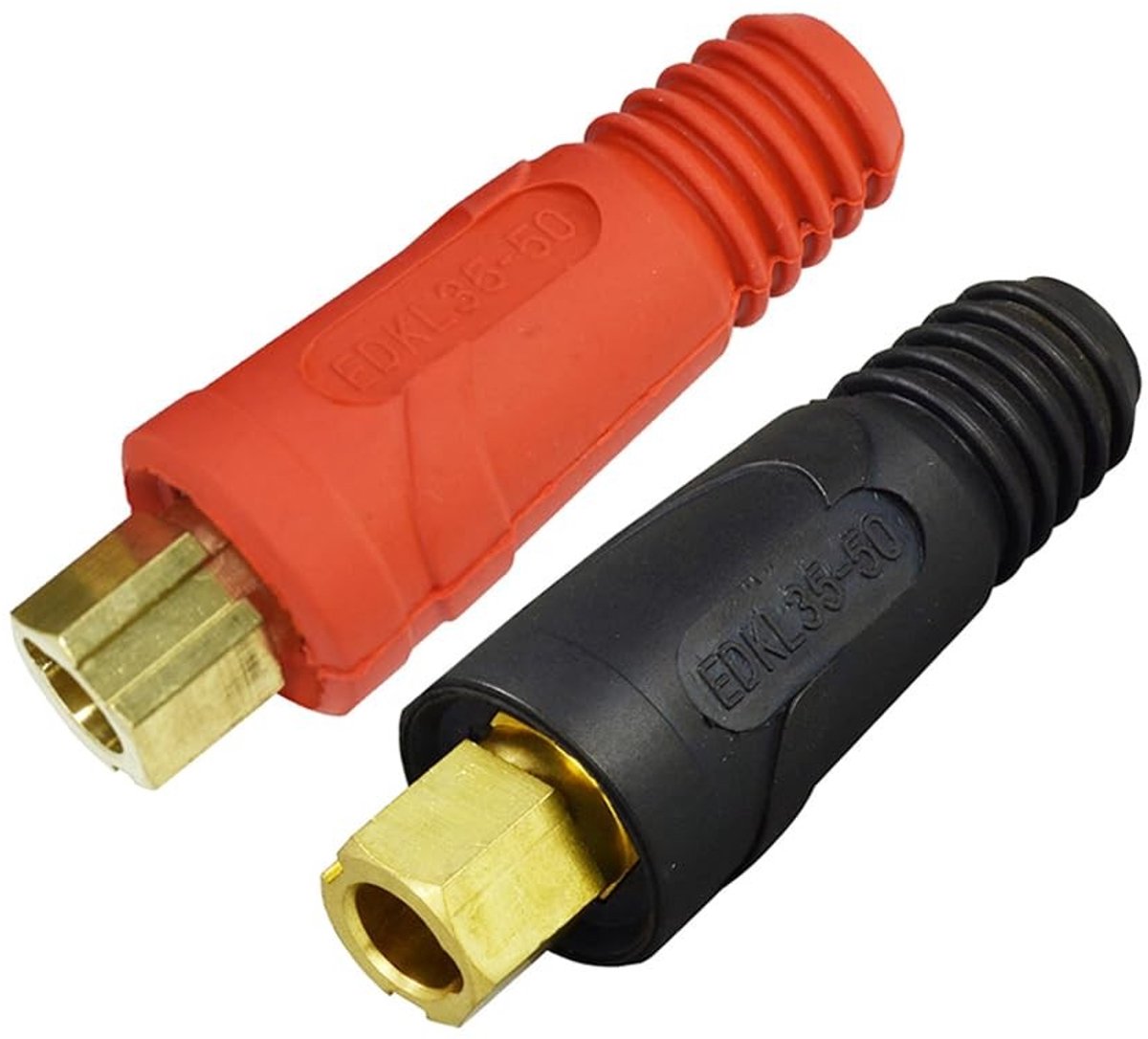 SolidKeus - Set van 2 TIG Lasdraad Connectoren EDKL35-50 315Amp
