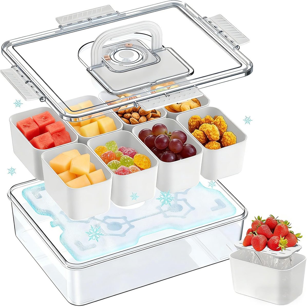 Omgoods - Koelbox met Handvat voor Picknick en Reizen