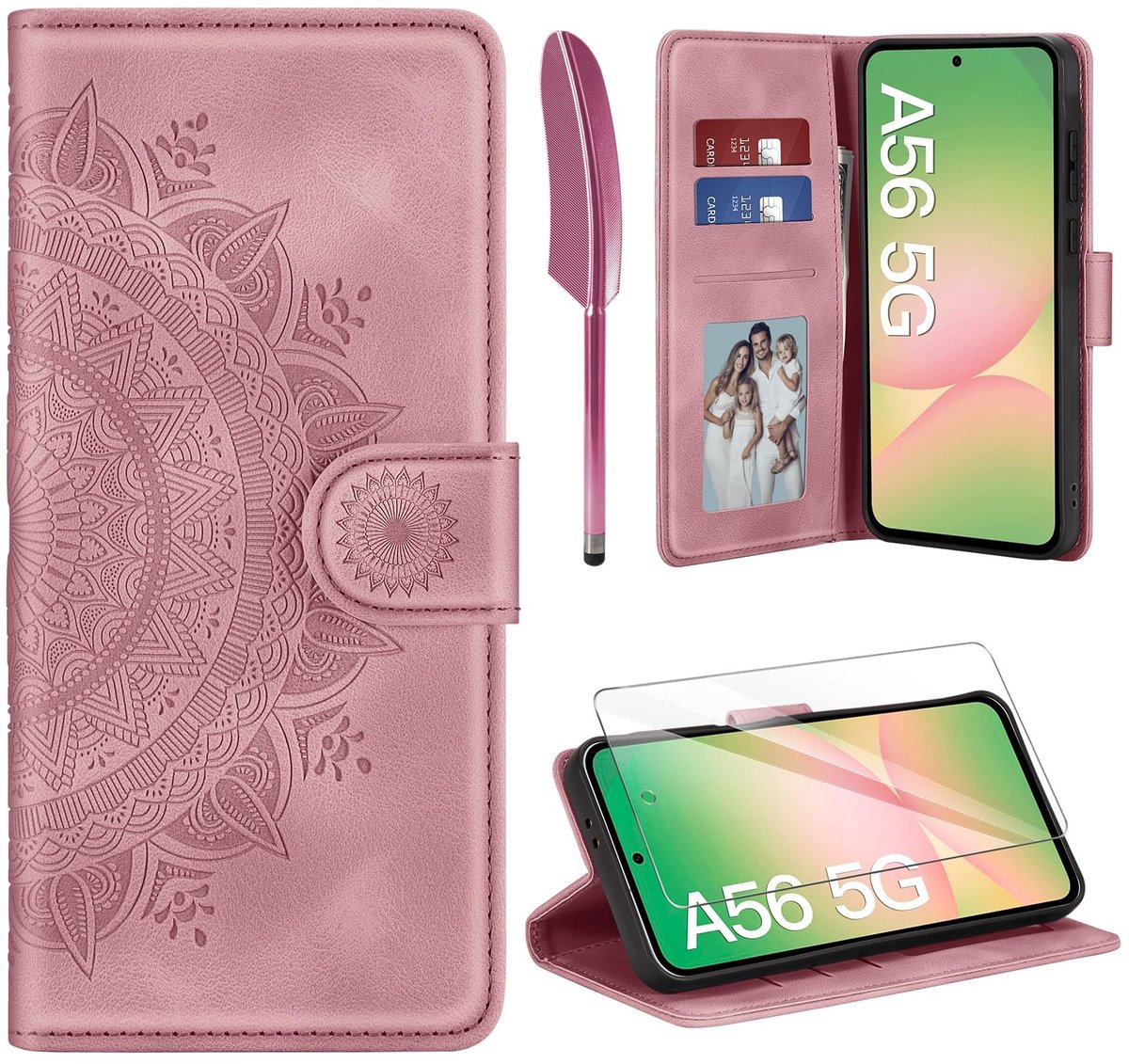 Omgoods - Premium Flip Case voor Smartphones