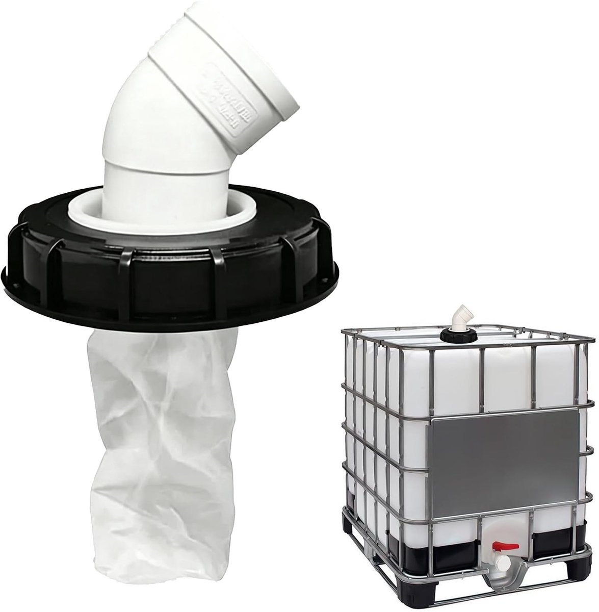 SolidKeus - IBC Dekselfilter voor Regenwateropslag
