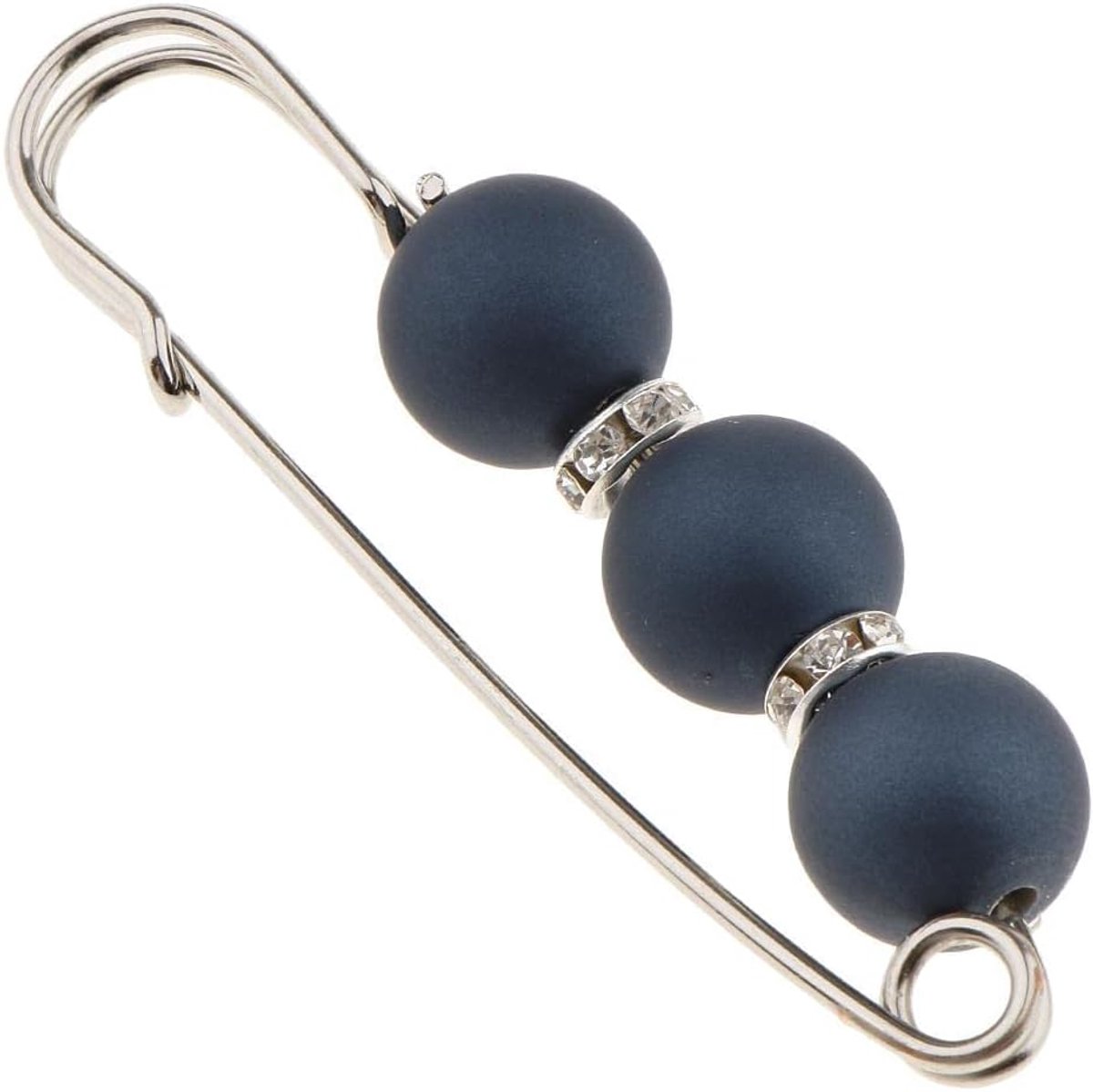 Zalati Badge Broche Pin, Pearl, Metaal