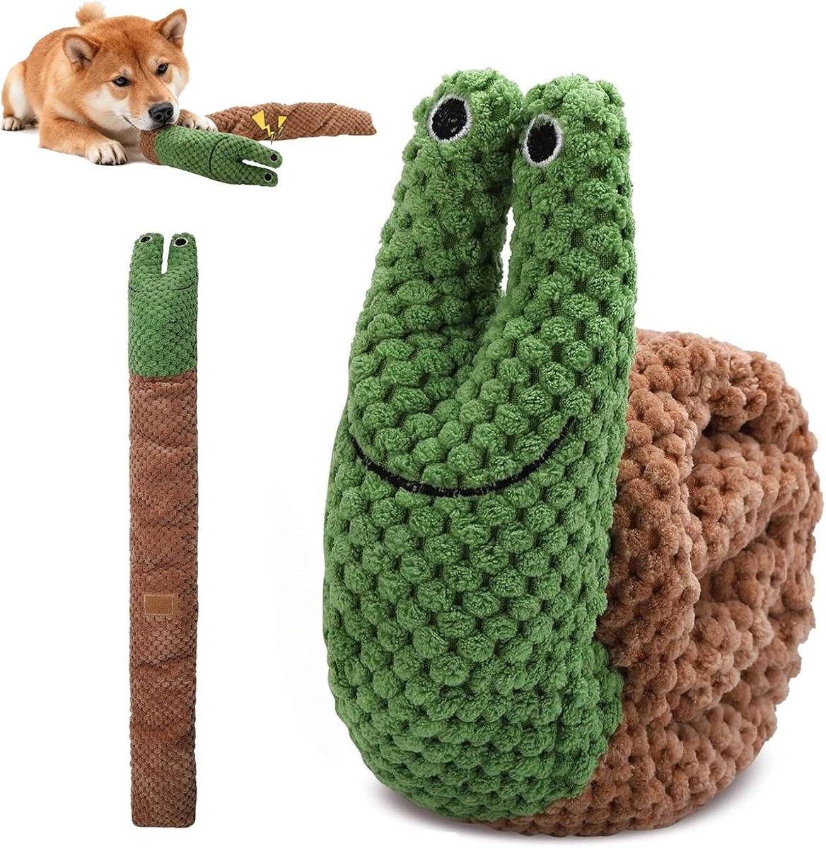Hondenspeelgoed, pluche dier voor honden, interactief en leerzaam, intelligentiespel voor honden met lekkernijen, gemakkelijk te reinigen, perfect cadeau voor alle honden
