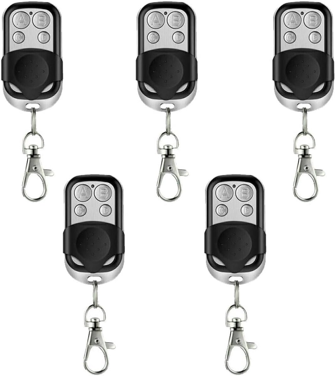 Afstandsbedieningen, zelflerend, voor automatische poort en garage, frequentie 433,92 MHz met vaste code, inclusief batterij
