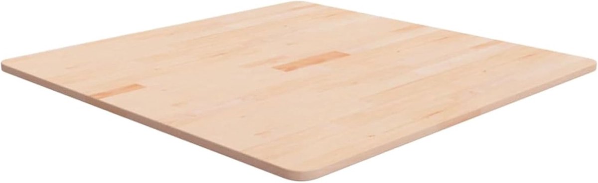 Model 342918 Eikenhouten tafelblad, rustiek en onbehandeld, meubelplaat voor thuis en zakelijk