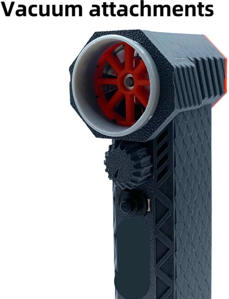 Turbo Fan - Luchtpistool - Stofblazer - Ventilator - Luchtblazer - 110000RPM - met 45m/s Windsnelheid - Borstelloze Jet Fan - Gecomprimeerde Luchtstofzuiger voor Computertoetsenborden en Elektronica - Zwart