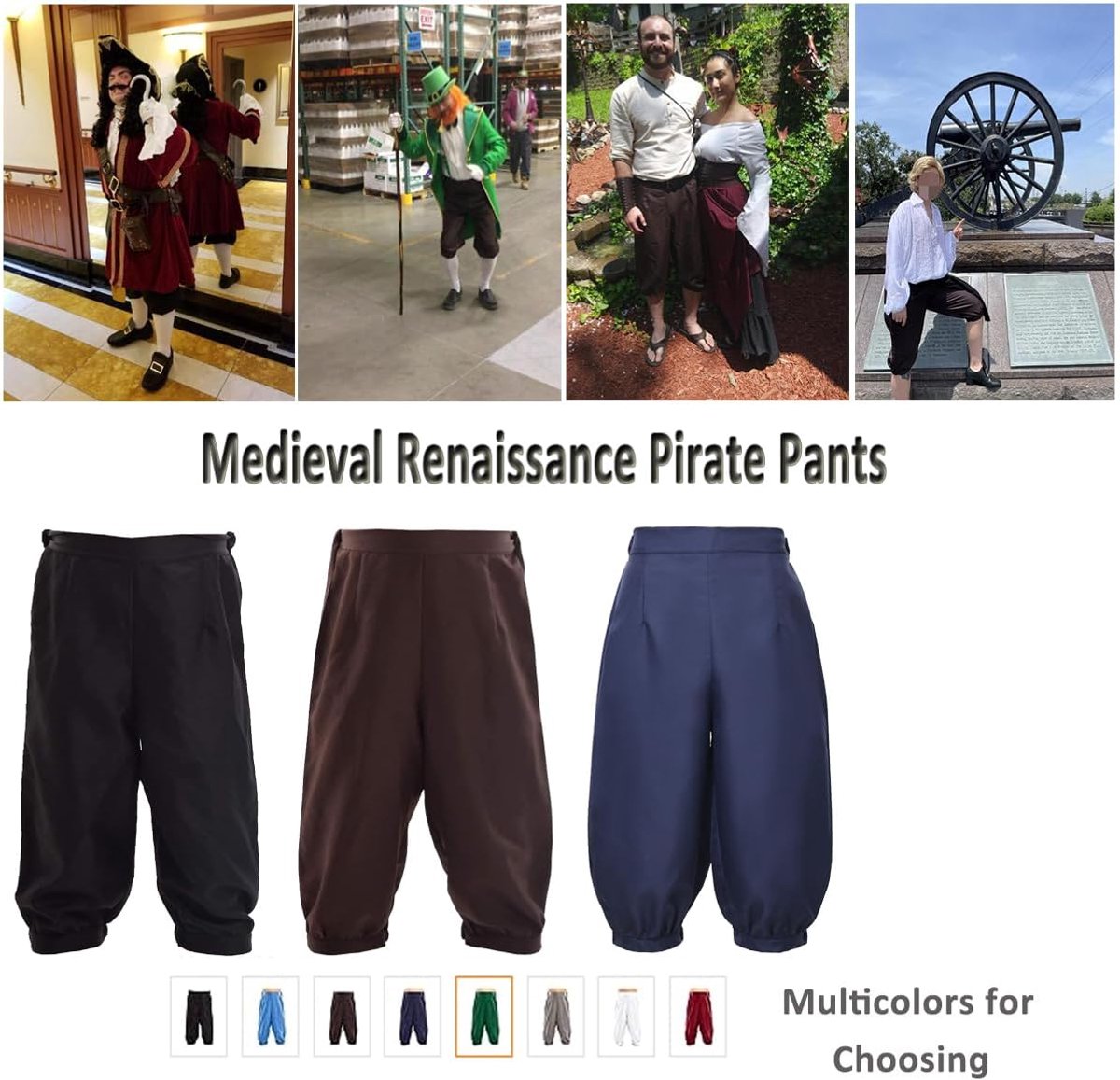 Retro koloniaal heren chic kostuum korte broek paardrijden dikke broek steampunk victoriaanse broek