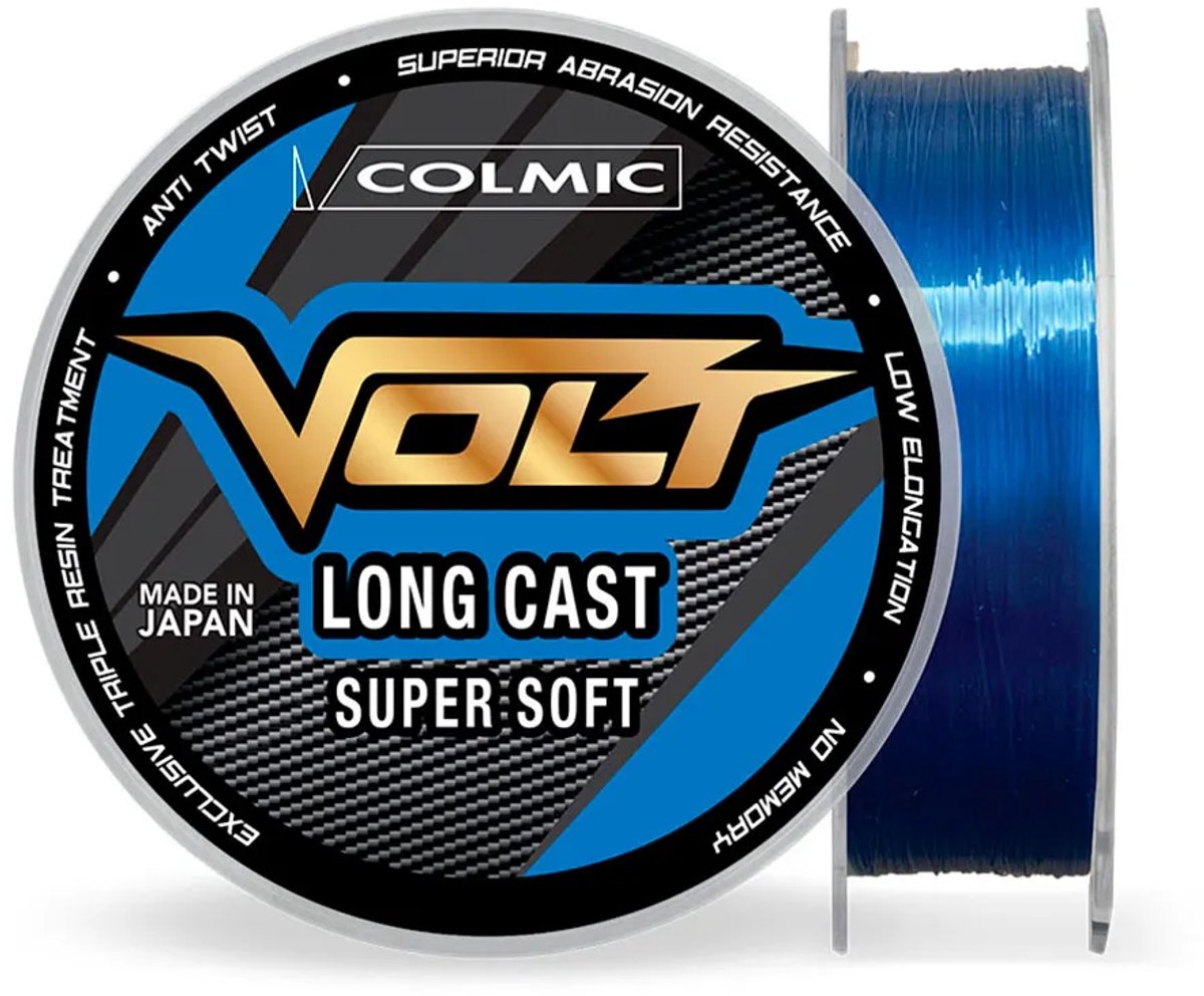 Colmic Volt Long Cast Monofilament 300 M Blauw 0.400 mm