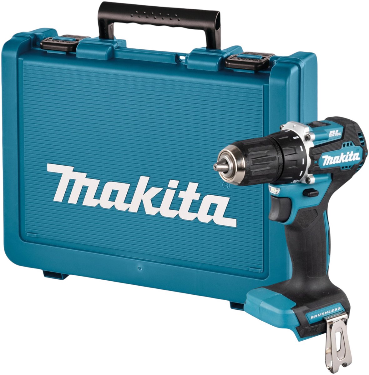 Makita DDF 487 ZE accuboormachine 18 V 40 Nm borstelloos + koffer - zonder accu, zonder oplader