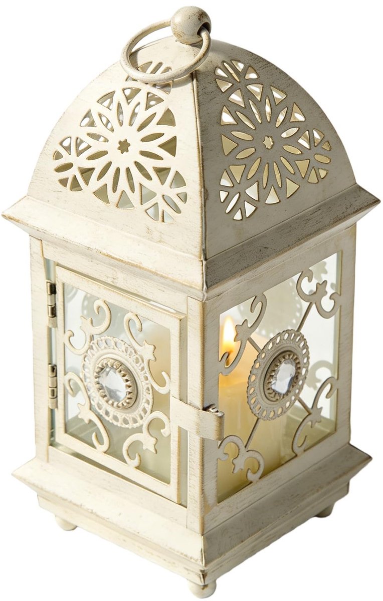 SolidKeus - Decoratieve Lantaarn in Vintage Stijl voor Kaarsen