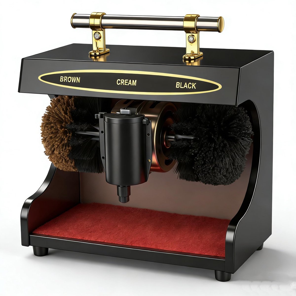SolidKeus - Volautomatische Schoenpoetsmachine met 2 Borstels