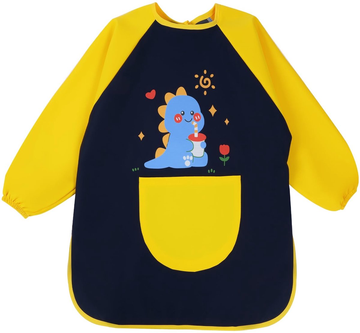 SolidKeus - Waterdicht Kinderschort met 3 Zakjes voor Creatieve Activiteiten