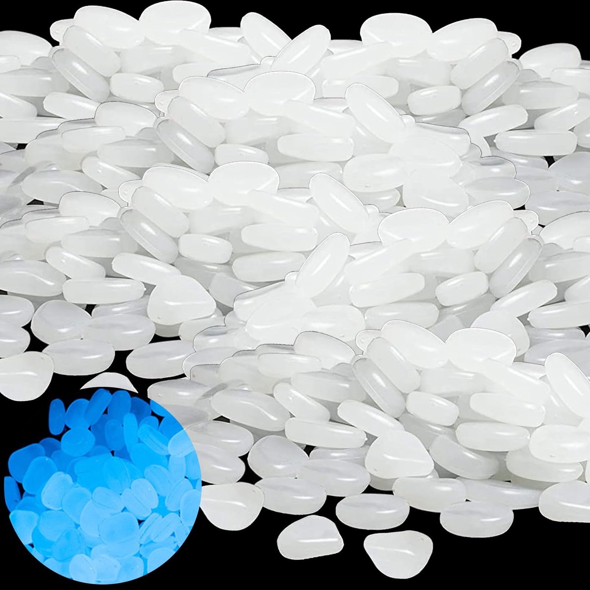 SolidKeus - 400 Stuks Luminous Tuinstenen voor Decoratie en Verlichting