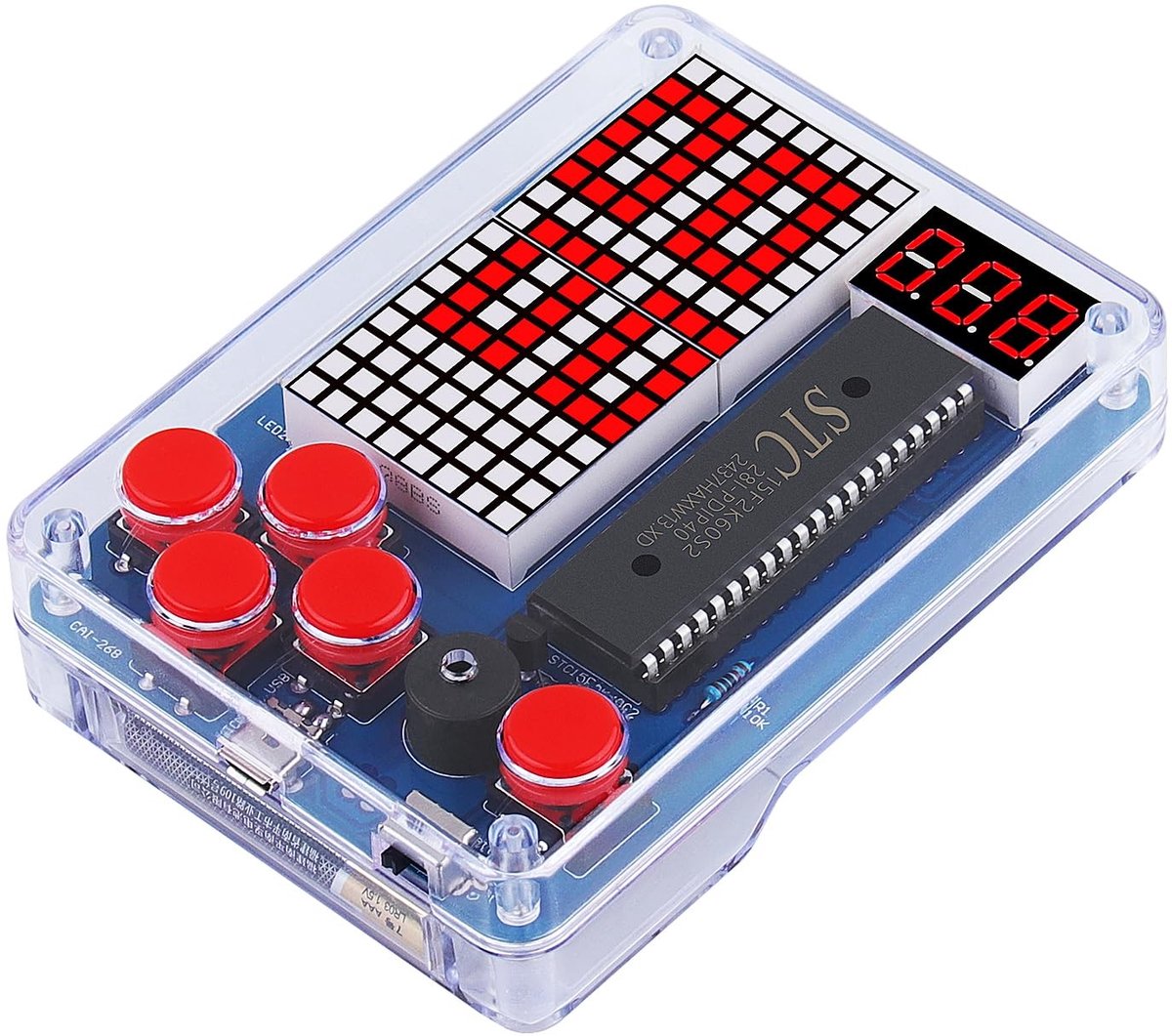 SolidKeus - DIY Game Console Soldering Kit voor Elektronica, Handheld Retro Spelconsole