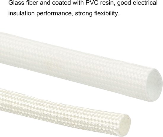 Glasvezel siliconen isolatie vertraging rubberen mantel 4 m lengte 0,3 cm diameter voor bedrading beschermkabel — afbeelding 4