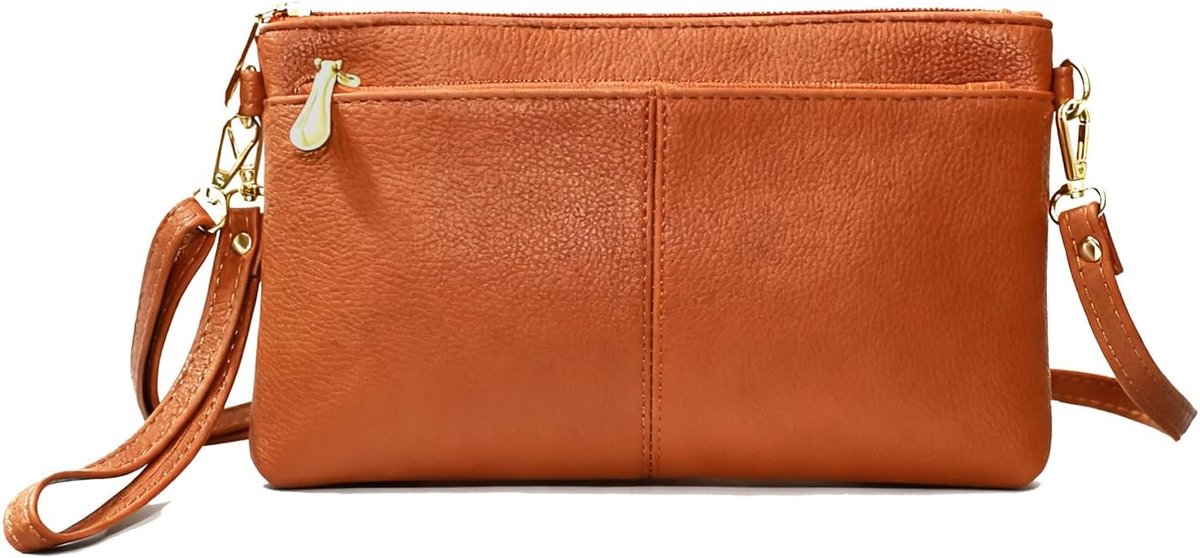 Kleine schoudertas voor dames, PU-leer, clutch, portemonnee, crossbody handtas met kettingriem voor avond, bruiloft, vrije tijd