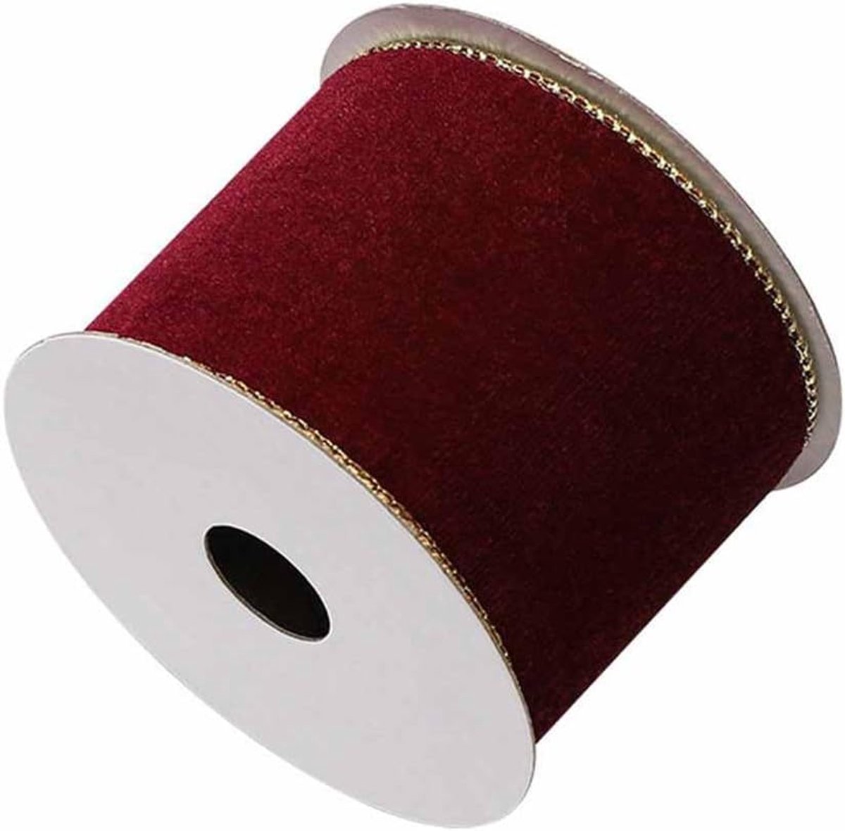 Lint 10 yards/rol 6,3 cm breed fluwelen lint sierlint cadeaulint sieradenlint decoratieband om te naaien fluwelen boord voor doe-het-zelf strik hoofdbanden bruiloft tafeldecoratie