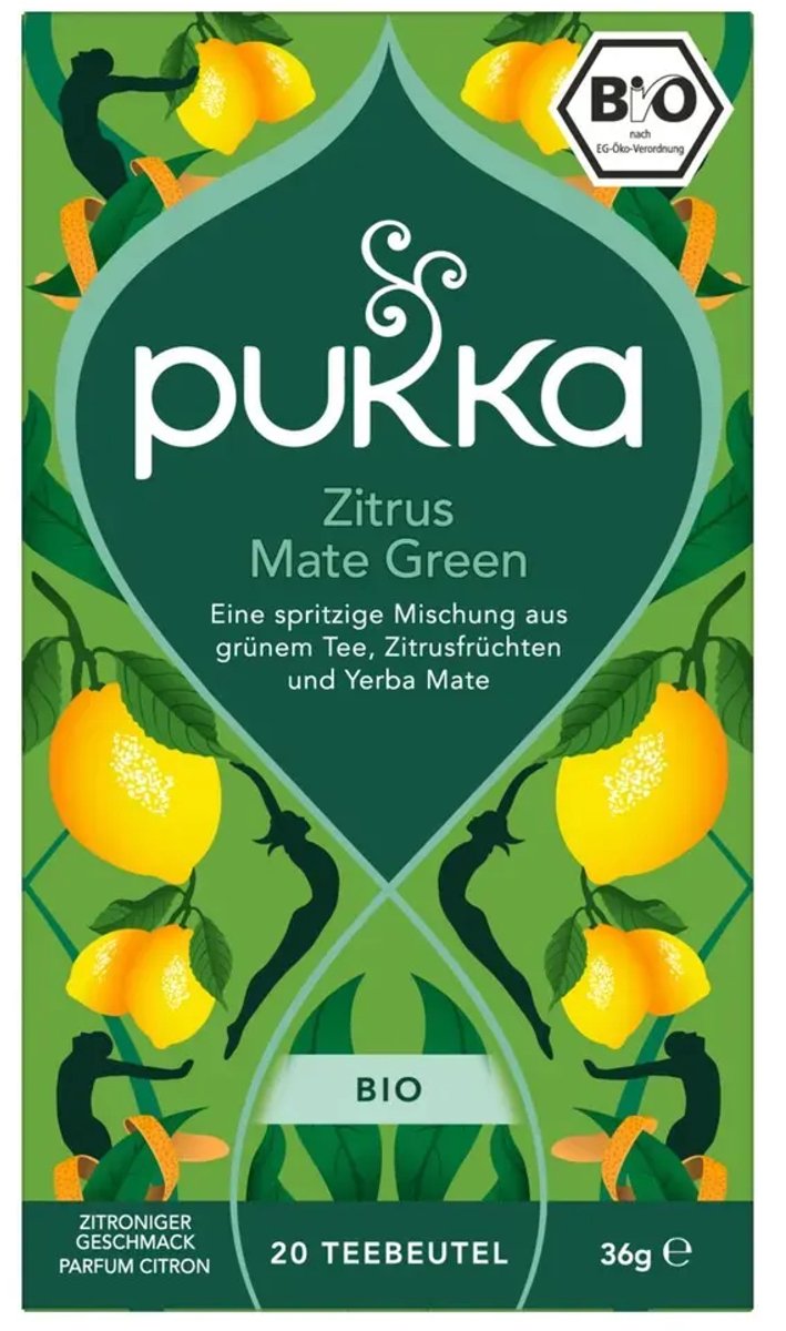 Pukka Thee Citrus Yerba Green 20zk (20ZK)