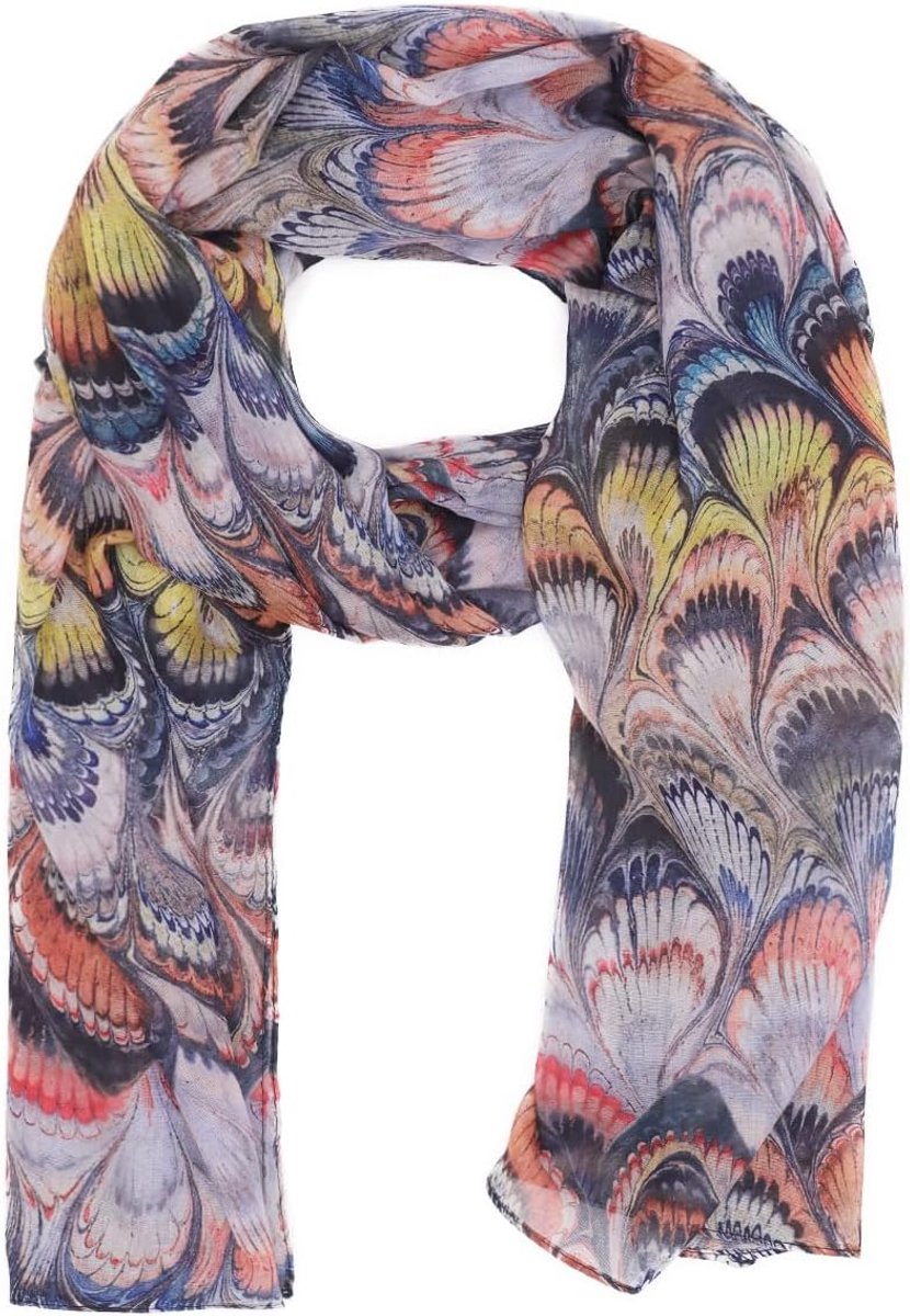 Fantasie-sjaal, transparant, licht, dun, casual, zacht, voor dames