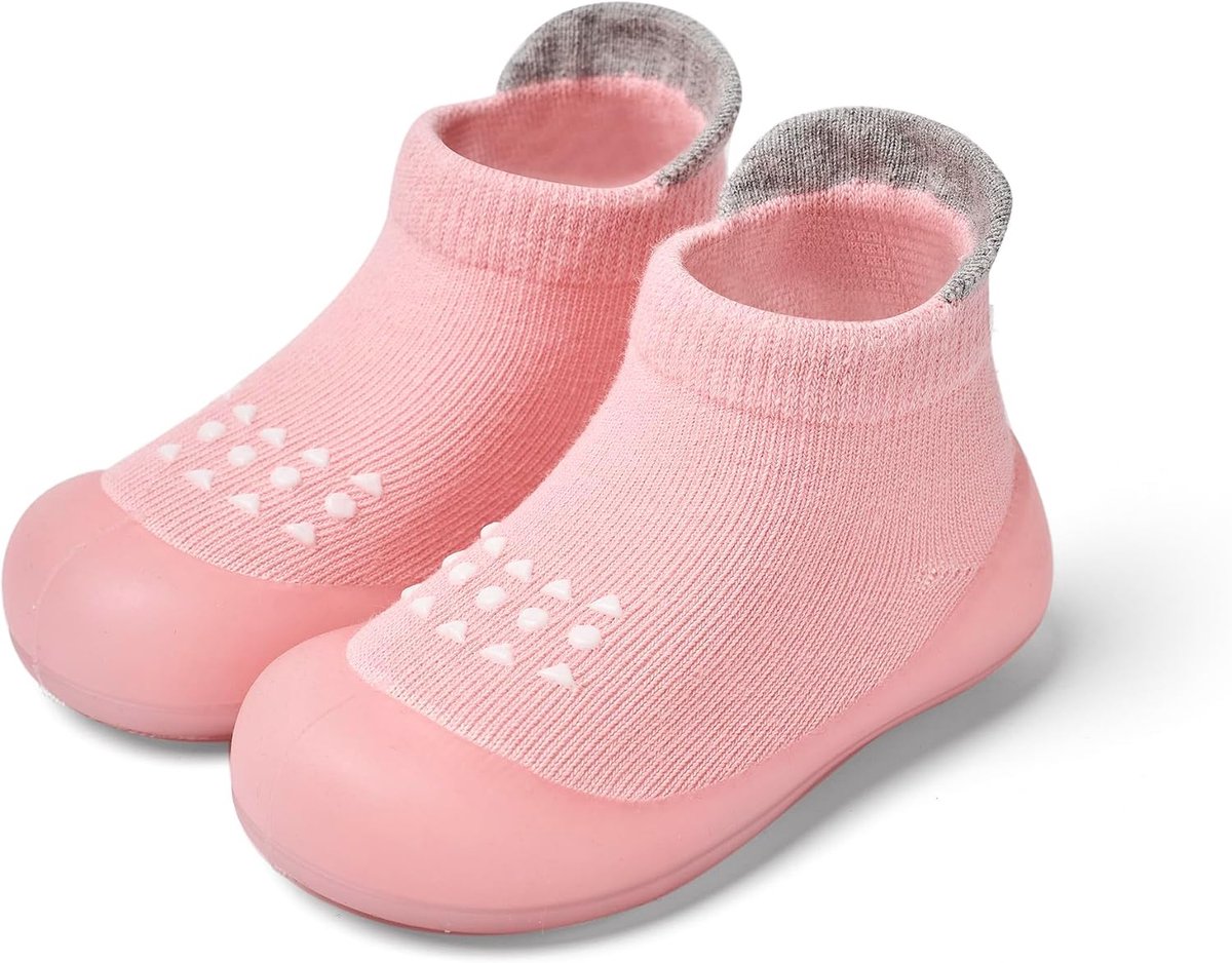 Sok schoentjes Baby wandelschoenen Infant anti-slip ademende pantoffels met zachte rubberen zool Baby jongens meisjes sneakers